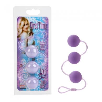 First Time Love Balls Triple Lover Perfectly Weighted For The Beginner Purple