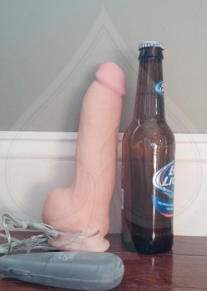 Max Vibrating C*Ck & Balls 6.75in W/Suction Cup