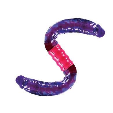 Dual Vibrating Flexi Dong Purple