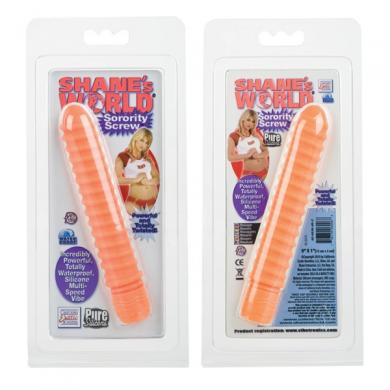 Shane's Sorority Screw Vibe Silicone Orange