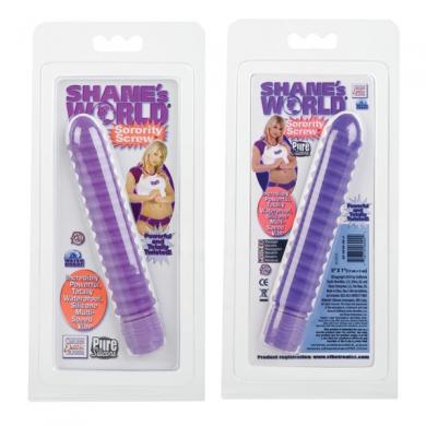 Shane's World Sorority Screw Silicone Vibe Purple