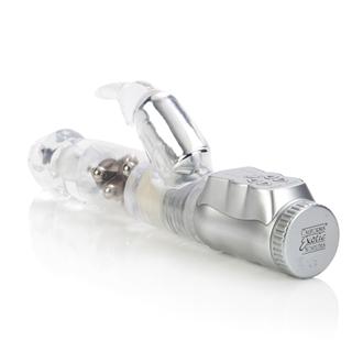 Waterproof Jack Rabbit Vibrator Clear