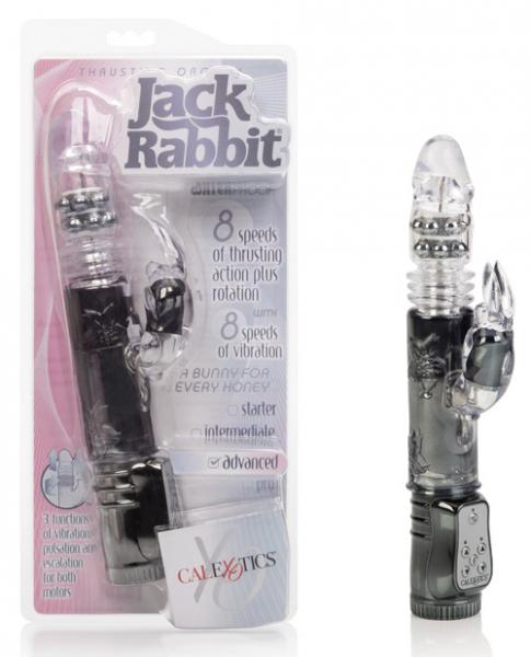 Jack Rabbit Thrusting Orgasm Bunny Vibe Black