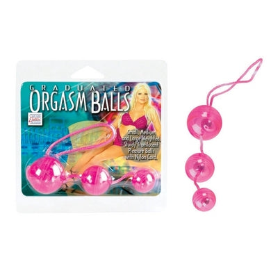 Graduated Orgasm Balls Pink