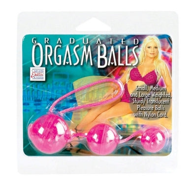 Graduated Orgasm Balls Pink
