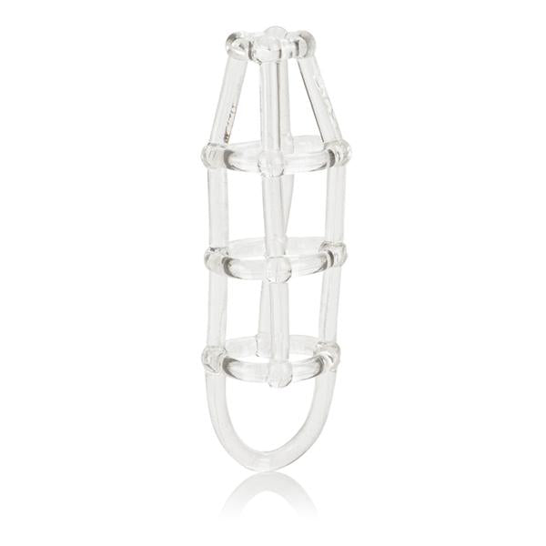 Cock Cage Enhancer 4.5 Inch Clear