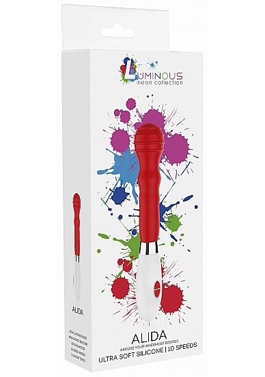 Alida Ultra Soft Silicone 10 Speeds Red