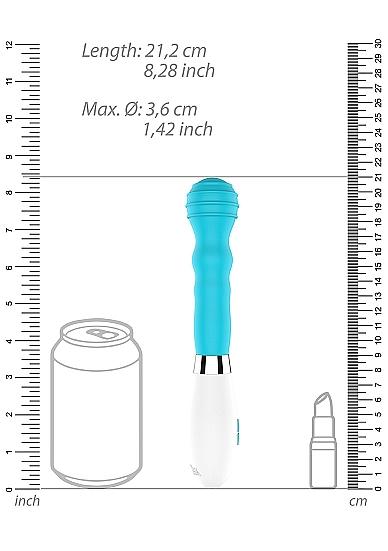 Alida Ultra Soft Silicone 10 Speeds Turquoise