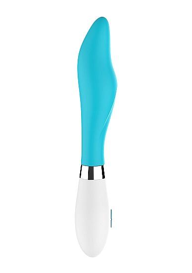 Shots Luminous Athamas Silicone 10 Speed Vibrator Turquoise
