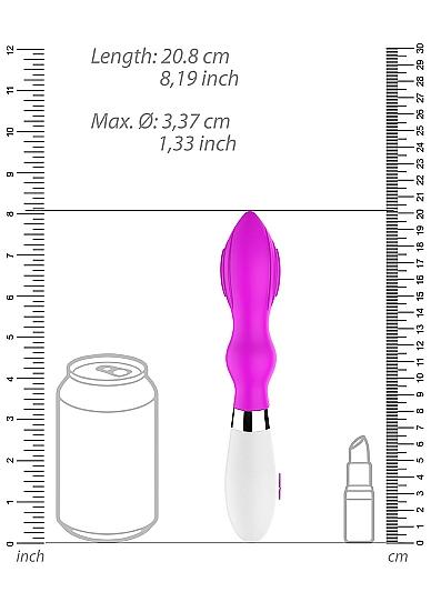 Astraea Ultra Soft Silicone 10 Speeds Fucshia