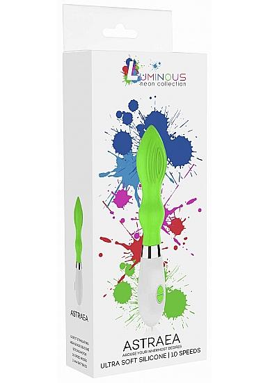 Shots Luminous Astraea Silicone 10 Speed Vibrator Green