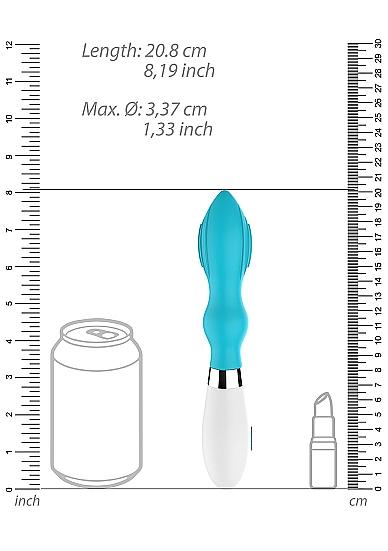Astraea Ultra Soft Silicone 10 Speeds Turquoise