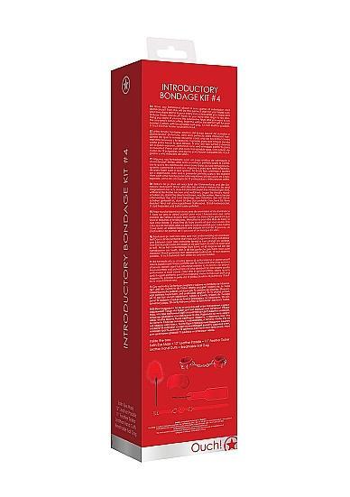 Ouch Introductory Bondage Kit #4 Red