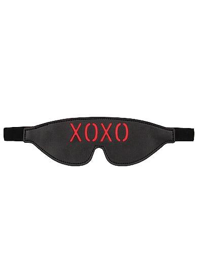 Ouch! Blindfold Xoxo Black O/S