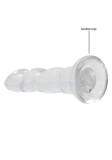 Shots Realrock Crystal Clear 7" Dildo Transparent