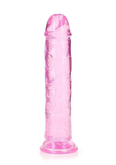 Realrock Straight Realistic 8 In Dildo Pink