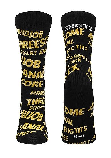 Sexy Socks Sexy Words 36 41