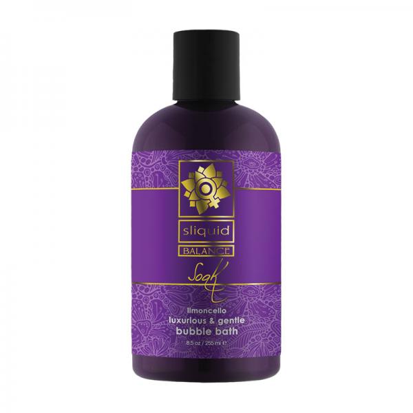Sliquid Soak Bubble Bath Limoncello 8.5 Fluid Ounces