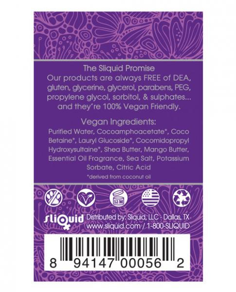 Sliquid Soak Bubble Bath Cherry Blossom 8.5 Fluid Ounces