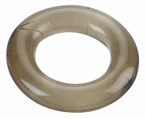 Elastomer Relaxed Fit Cock Ring Black