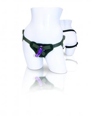 Strap On And 5" Silicone Dildo