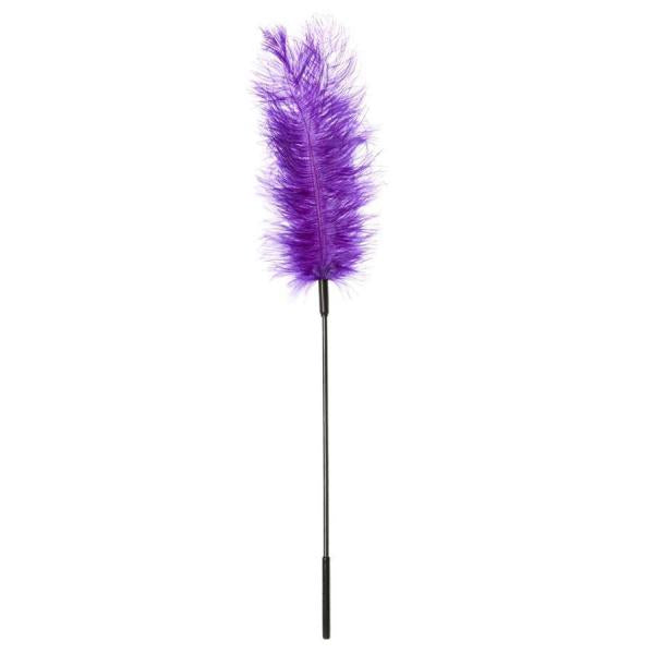 Ostrich Feather Ticklers Purple