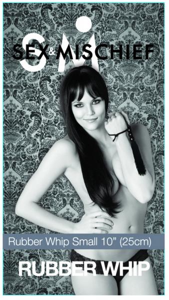 S&M Small Whip: Black