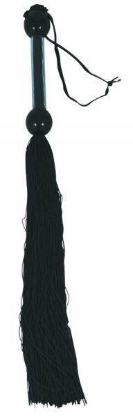 Rubber Whip 22 Inch Black