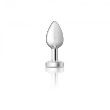 Cheeky Charms Light Up Silver Medium Plug