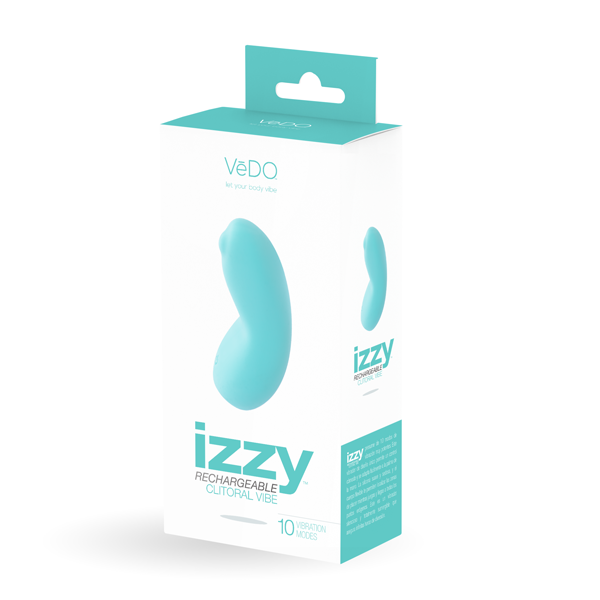 Vedo Izzy Rechargeable Clitoral Vibrator Blue
