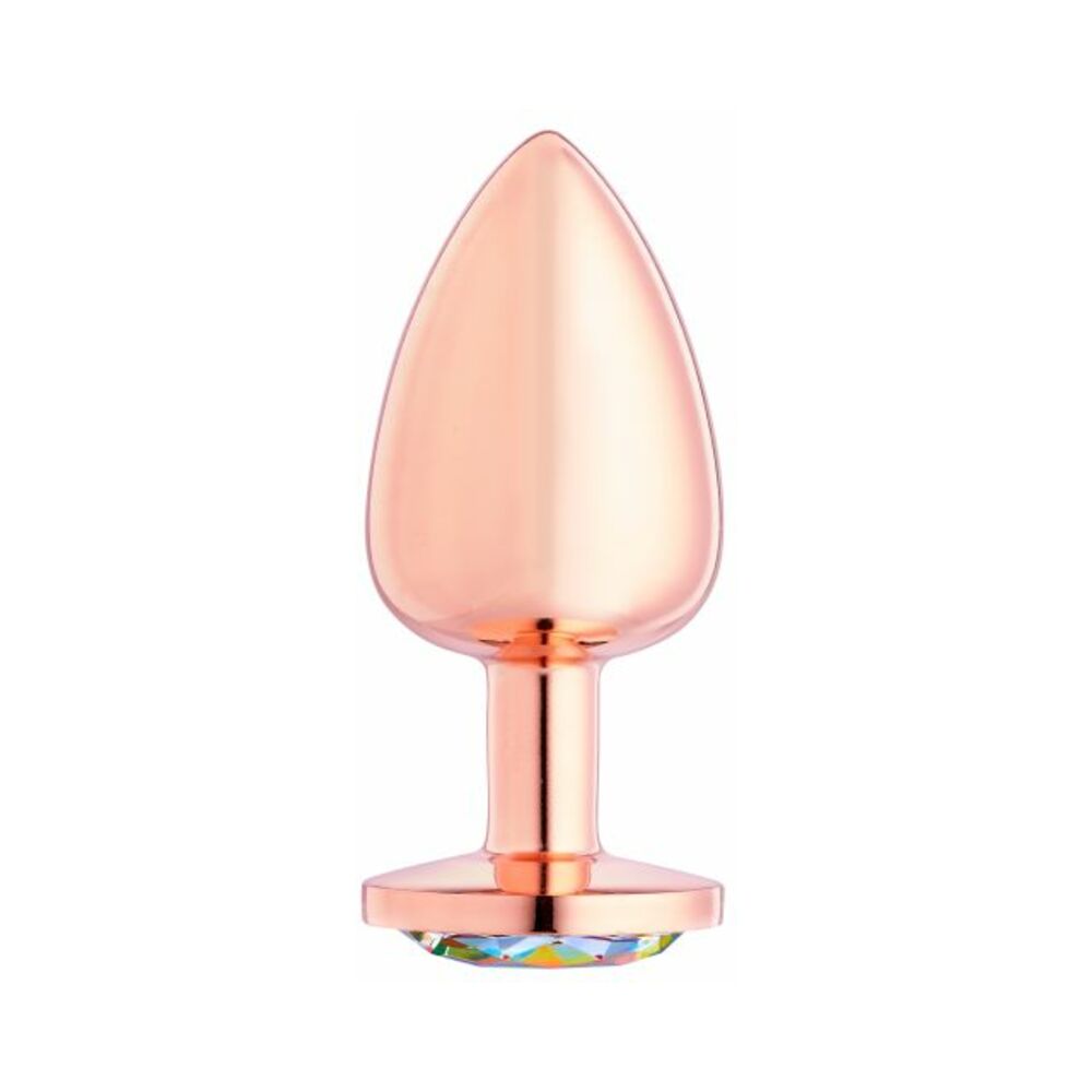 Cloud 9 Gems Silver Chromed Anal Plug Large