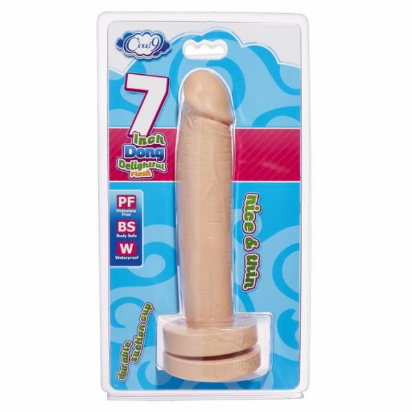Cloud 9 Delightful Dong 7 Inches Thin Beige