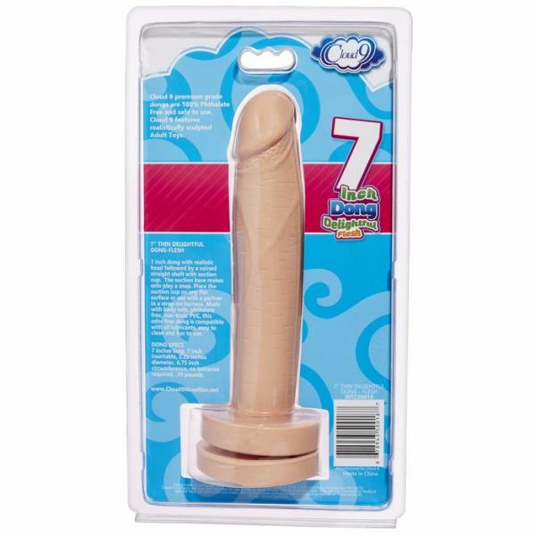 Cloud 9 Delightful Dong 7 Inches Thin Beige