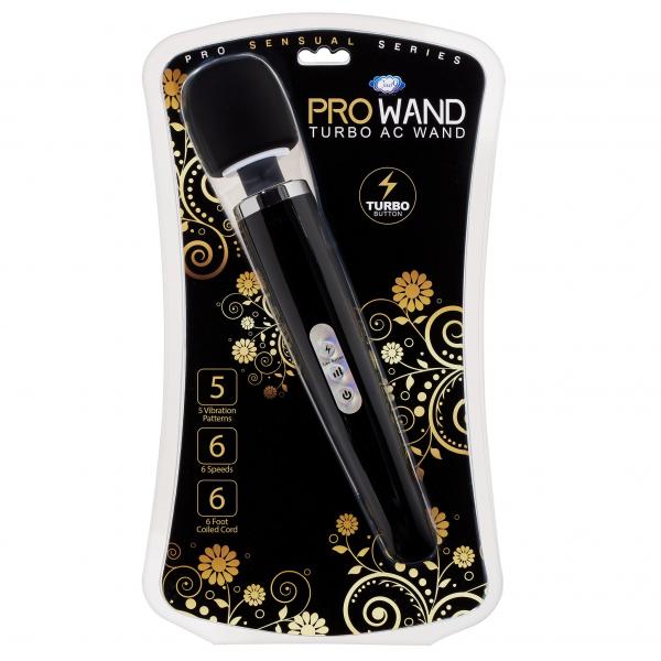 Turbo Ac Power Wand Blk Pro Sensual Series