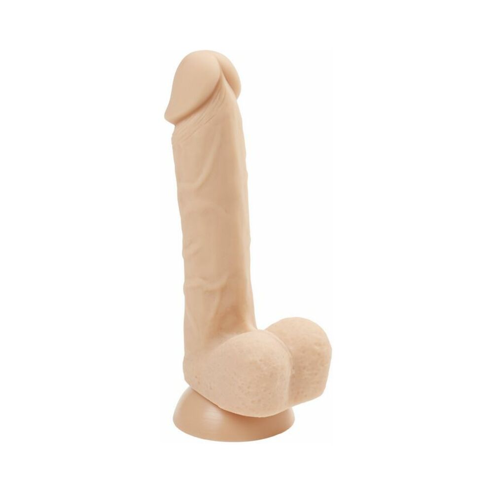 Cloud 9 Dual Density Real Touch 7 Inches Dong Without Balls Brown