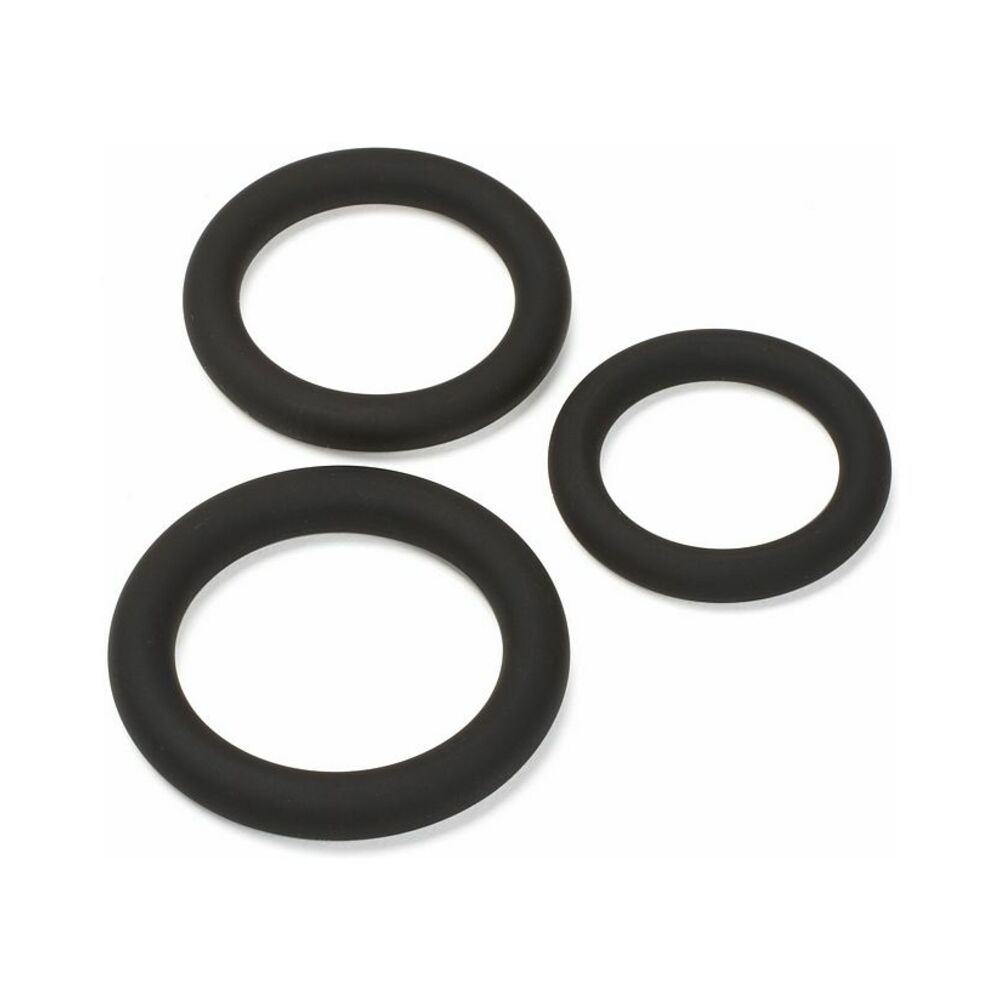 Cloud 9 Platinum Silicone 7 Inches Dong Beige Bonus Rings