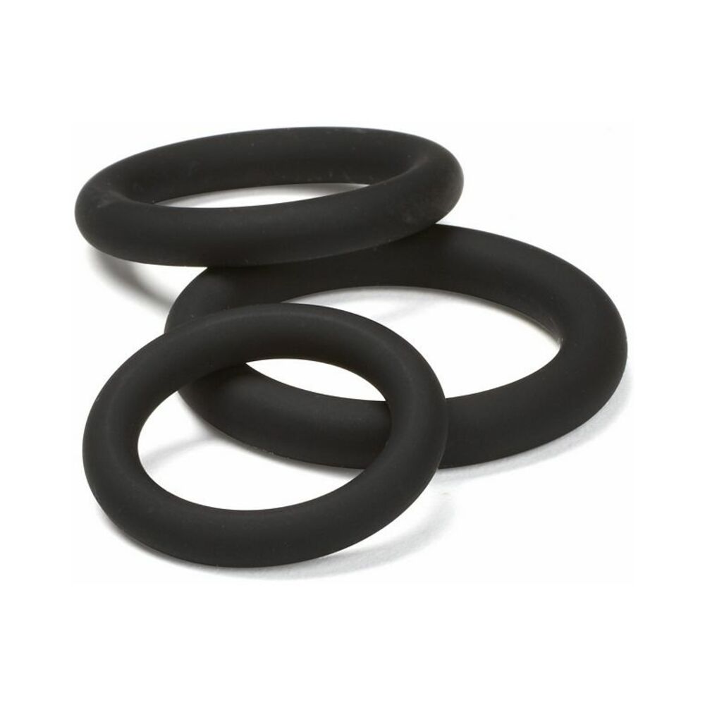 Cloud 9 Platinum Silicone 7 Inches Dong Beige Bonus Rings