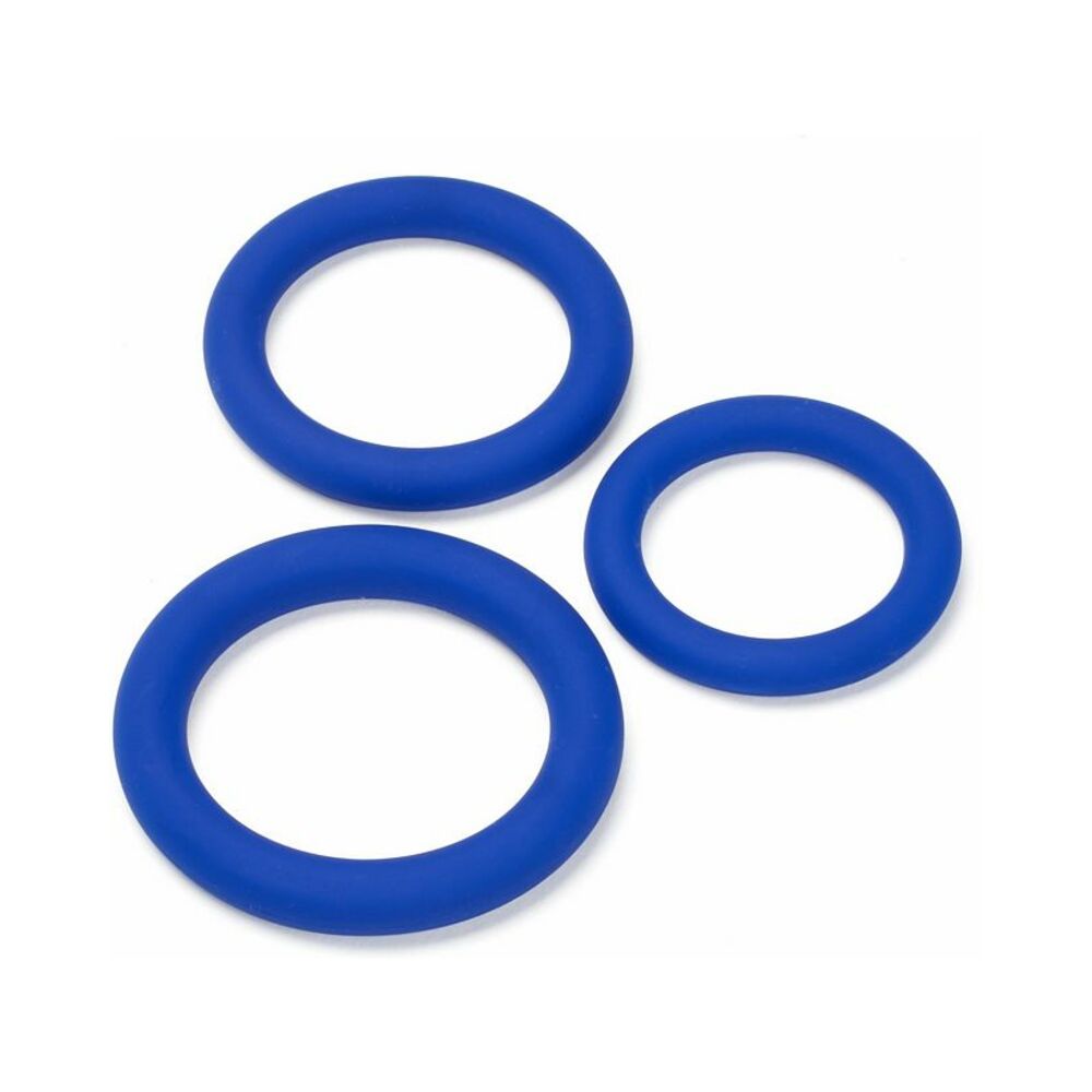 Cloud 9 Platinum Silicone 7 Inches Dong Brown Bonus Rings