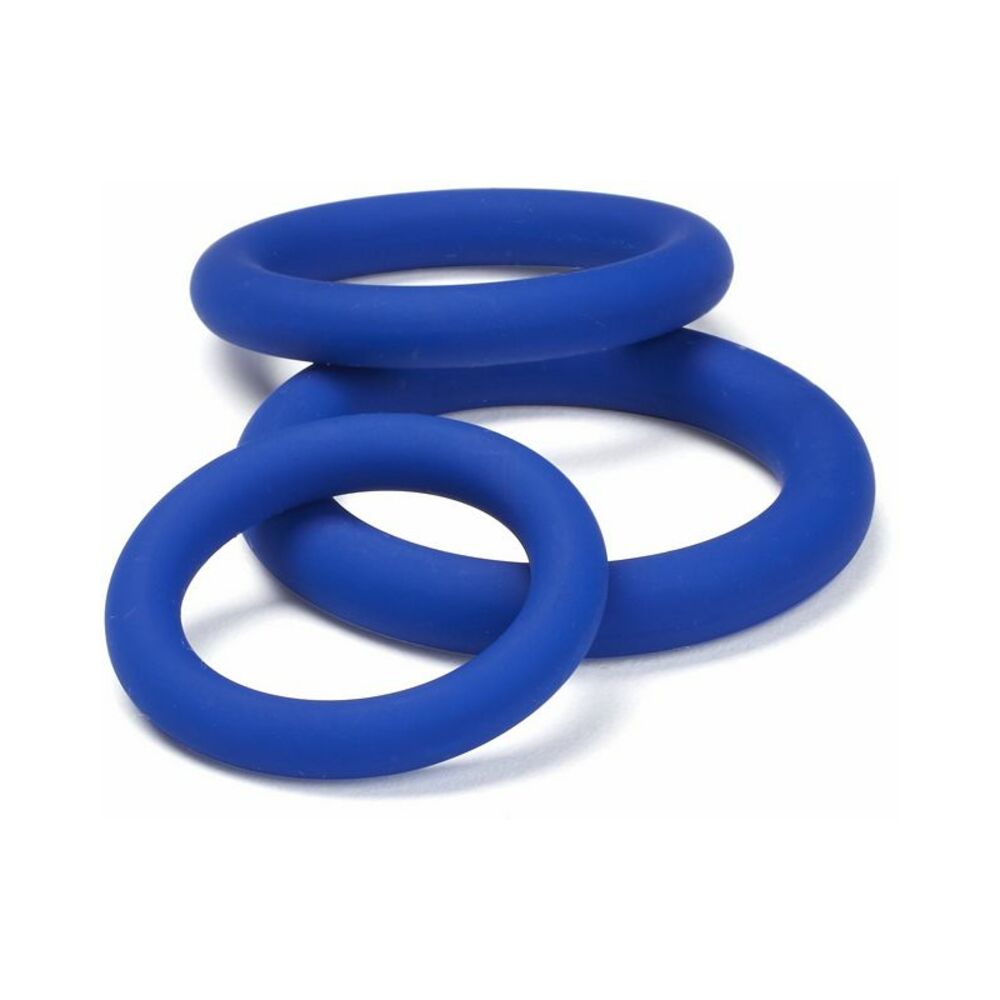 Cloud 9 Platinum Silicone 7 Inches Dong Brown Bonus Rings