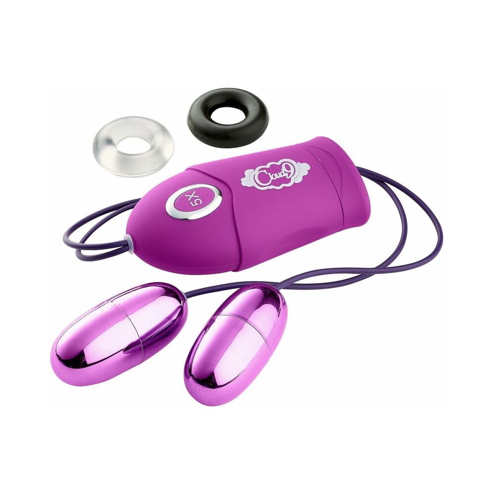 Cloud 9 Pro Sensual Silicone Cock Ring 3 Pack Clear