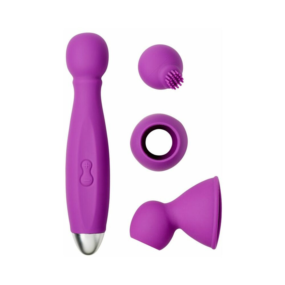 Pro Sensual Premium Silicone Dong Brown 8 Inches With 3 C Rings