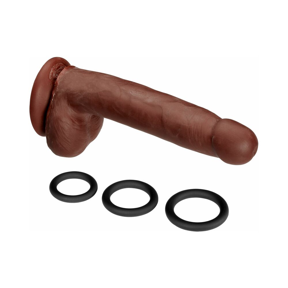 Cloud 9 Bullet Vibrator With Cock Rings Black
