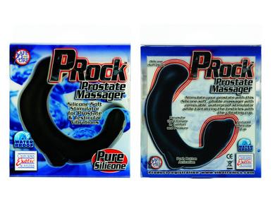 P Rock Prostate Massager Black