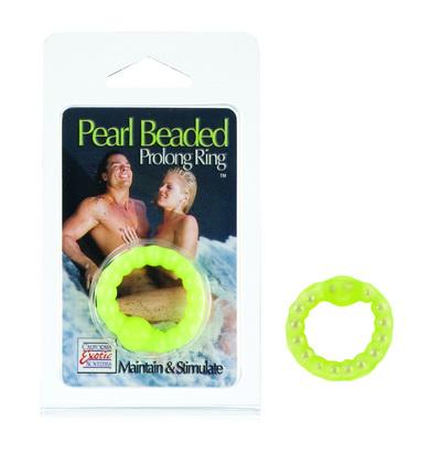 Pearl Beaded Prolong Ring Glow In The Dark