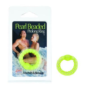 Pearl Beaded Prolong Ring Glow In The Dark