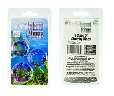 Island Rings Purple