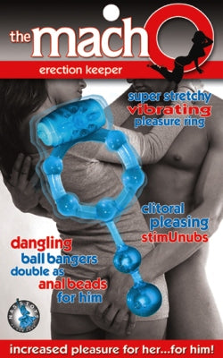 Macho Erection Keeper C Ring Blue