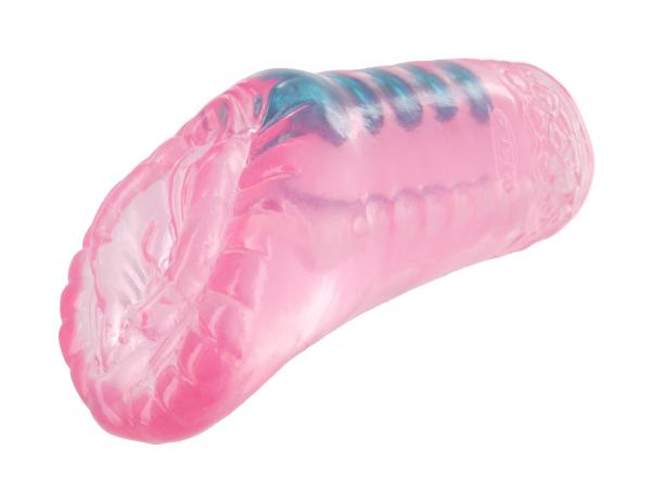 Sexflesh Pink Beaded Pussy Stroker