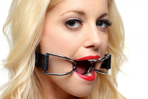 Strict Spider Mouth Gag O/S Black