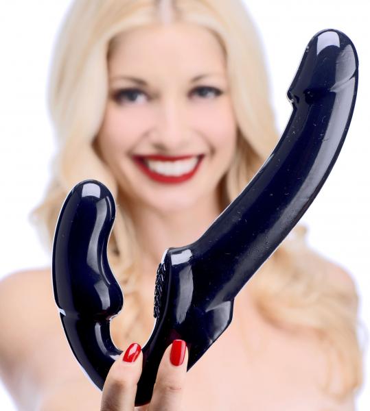 Strap U Revolver Strapless Strap On G Spot Dildo
